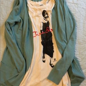 BECOOL cardigan small EUC